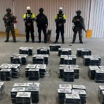Decomisan 413 paquetes de droga en puerto de Colón rumbo a Europa