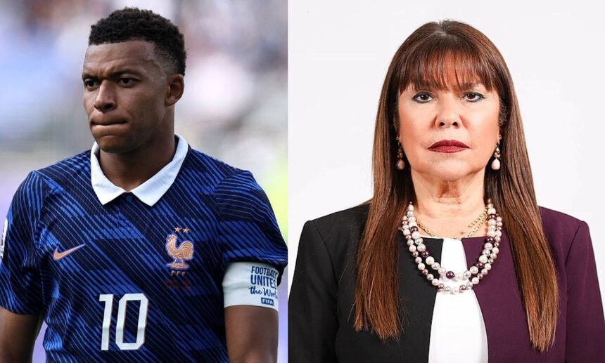 Mbappé condena comentarios racistas de senadora paraguaya